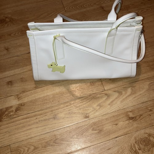 Radley cream leather handbag - radley,