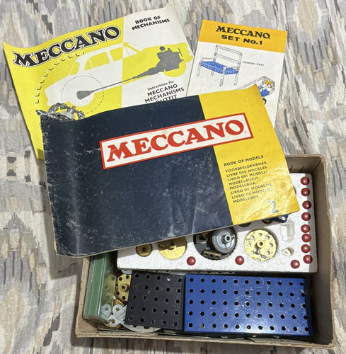 Meccano set 1 metal - 1,