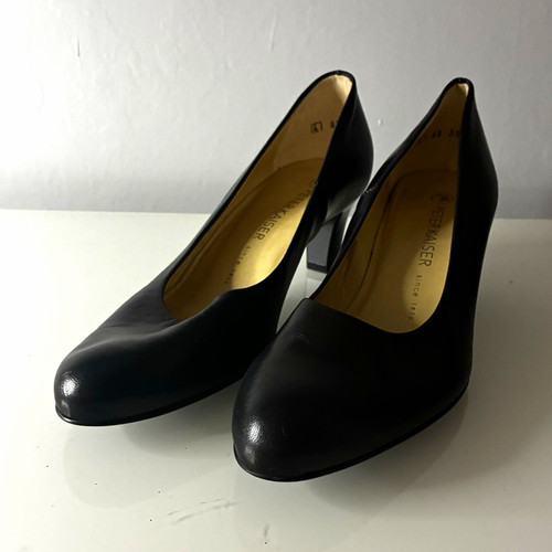 Peter kaiser black leather - peter,