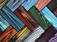 Wood dye powder red, black