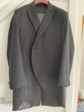 MENS NEW BLACK TAILCOAT
