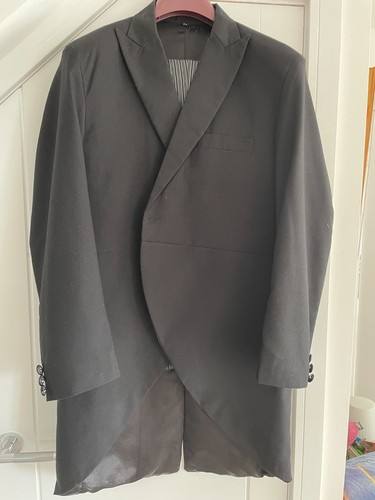 Mens new black tailcoat - mens,