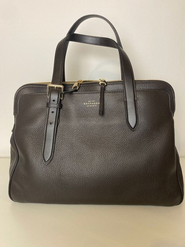 Burlington dark brown leather