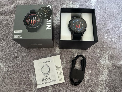 Garmin fenix 43mm amoled - fenix, 8