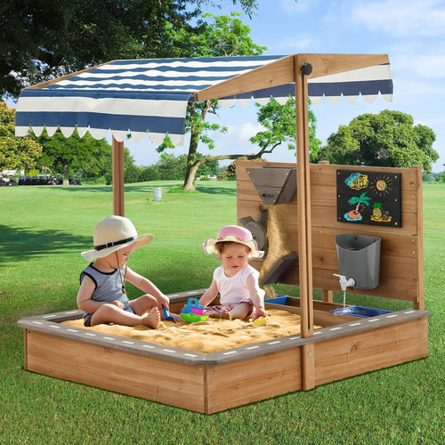 Kids large wooden sandboxes - large,