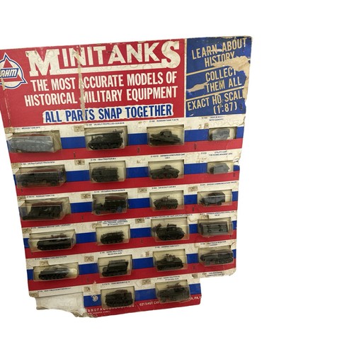 Vintage ahm minitanks ho - minitanks,