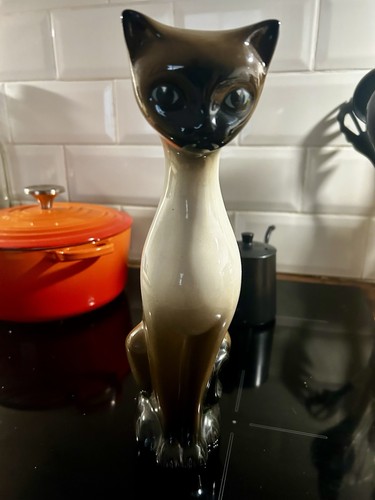 Vintage sylvac siamese cat - siamese,