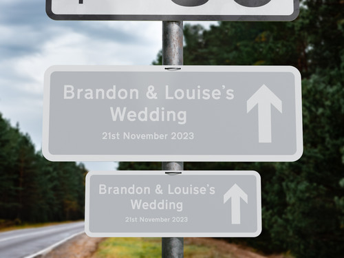 Personalised metal wedding - personalised,