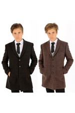 Boys Wool Tweed Patterned