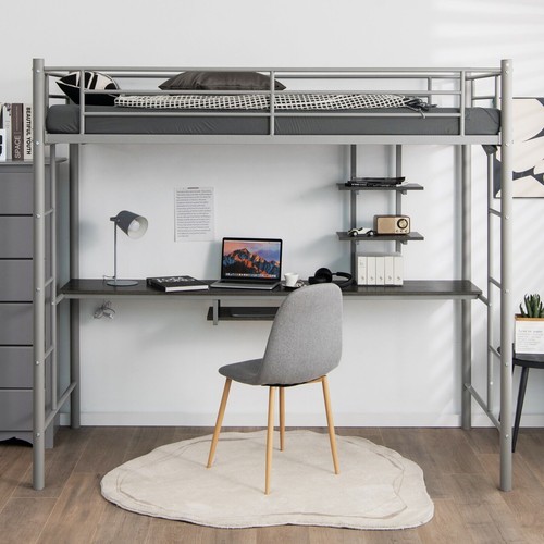 5ft single metal loft - 3.5ft,