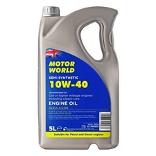 Motor World Engine Oil 5L