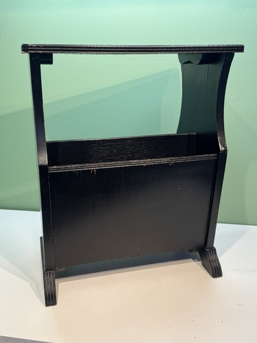 Vintage wooden side table - vintage,