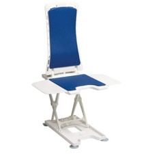 Drive Bellavita Bath Lift Lightweight Bathlift Reclining Chair Folds Flat Blue