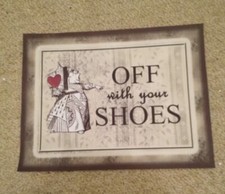 Alice in Wonderland party Sign