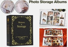 Large Self Adhesive Photo Album Hold Various Sized Picture Up to 6 inches UK ...
