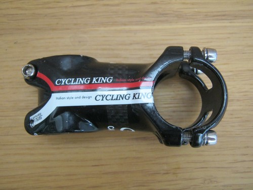 Carbon wrapped alloy stem - alloy, 60mm