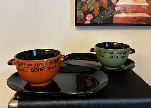 Leonardo soup bowl and dish - leonardo,