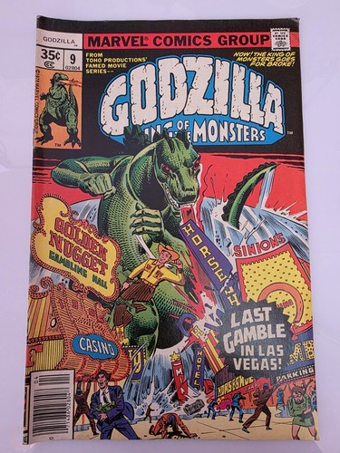 Godzilla 1978 marvel comics - godzilla,