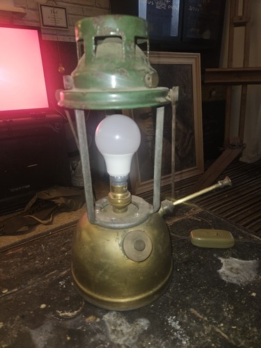 Tilley lamp converted - tilley,