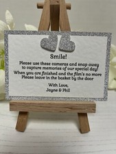 Wedding Disposable Camera Poem