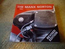 THE MANX NORTON , MICK WALKER, MOTORBIKE BOOK