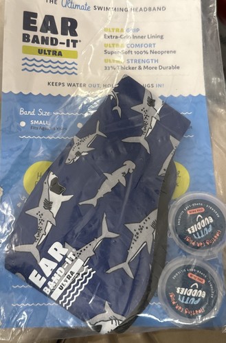Shark design ear band - shark, band-it
