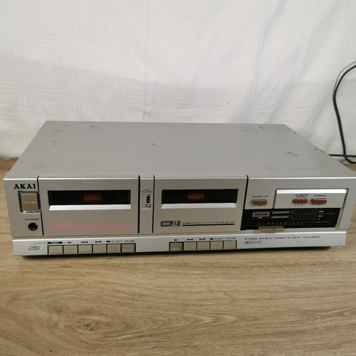Akai cassette deck - cassette,