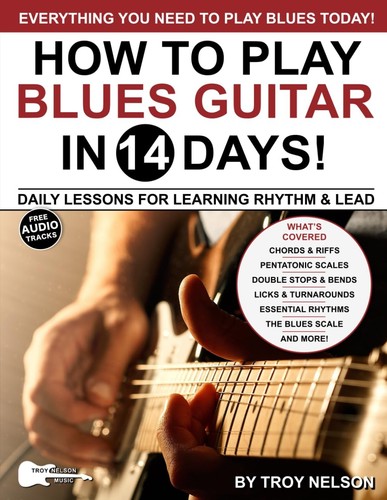 Play blues guitar - in, days