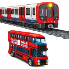 505PCS City Transport Building