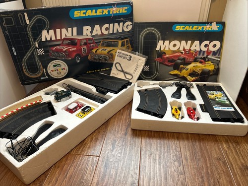 Vintage scalextric monaco set - monaco,