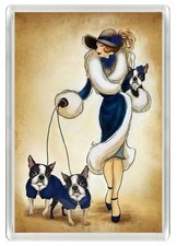 BOSTON TERRIER DOG FRIDGE