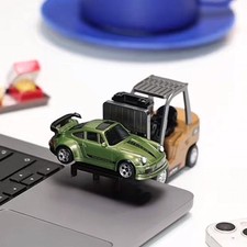 Mini 1/64 Remote-controlled Forklift Alloy Tabletop Toys Model
