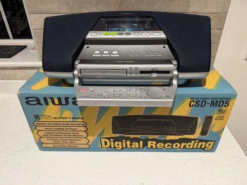 Aiwa csd md5 minidisc recorder - csd-md5,
