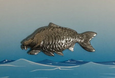Mirror Carp Silver Pewter