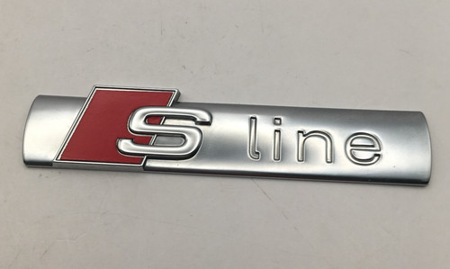 Badge logo for audi line - audi, s-line