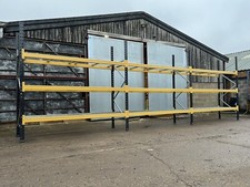 3x Bays Link 51 Used Warehouse Racking Heavy Duty 2.4M High 900 Deep 2.7m Beams