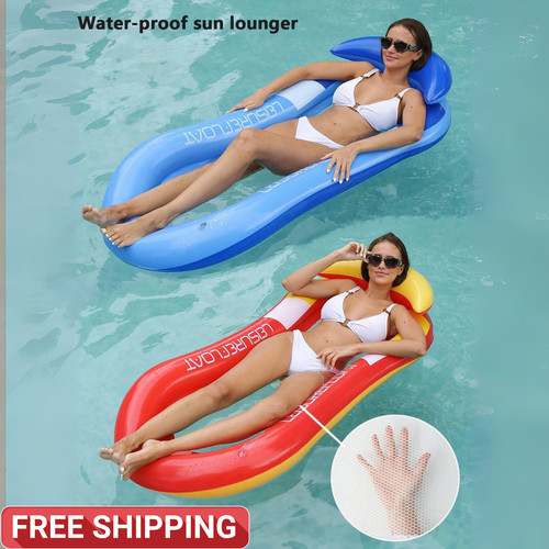 Inflatable water floating bed - water,