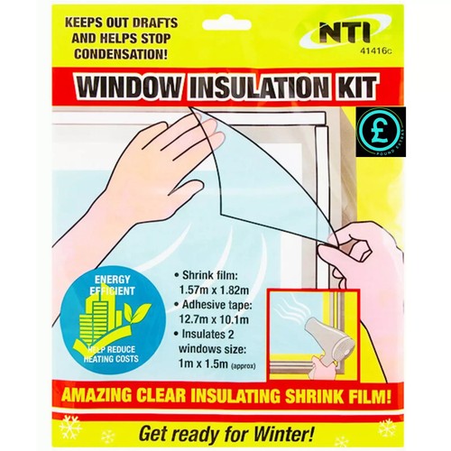 Window insulation kit - window,