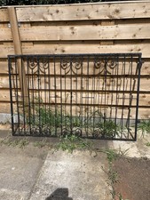 Two Cast Iron Gates 140cm X 92cm.  Need A Bit Of TLC