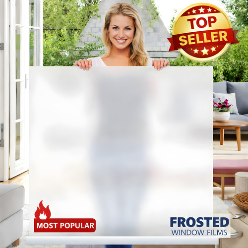 Frosted window film vinyl - frosted, *