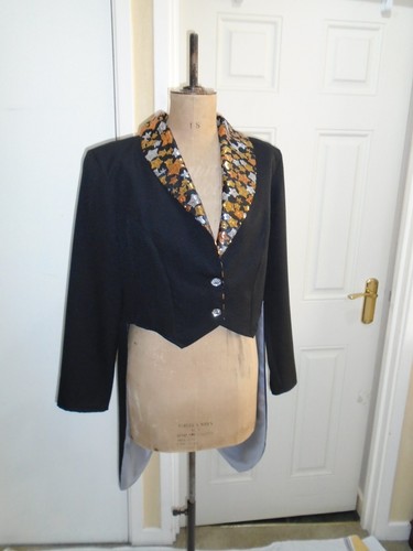 Ladies black tailcoat - , cabaret