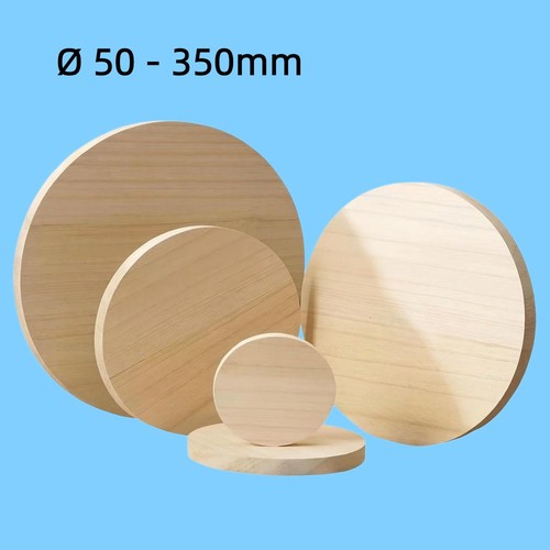 Circle wooden disk blank craft - disk,