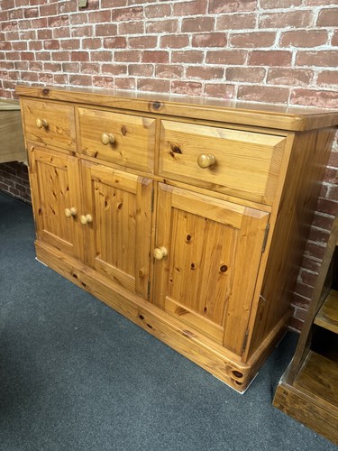 Solid pine sideboard - solid,