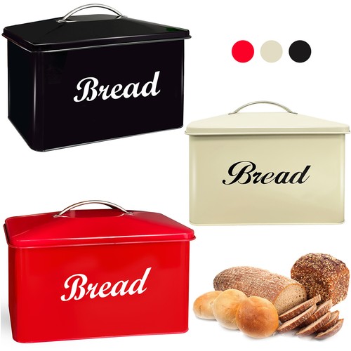 Vintage style bread bin - bread,