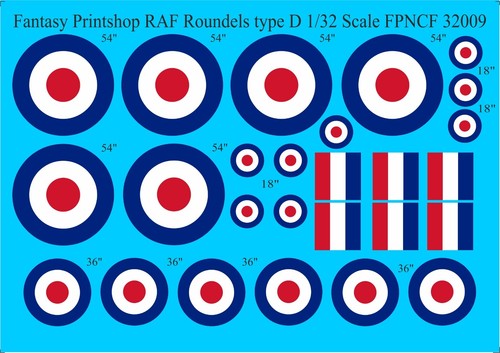 Raf roundels type fin - raf, +