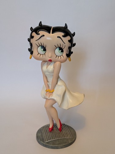 Vintage betty boop white dress - betty,