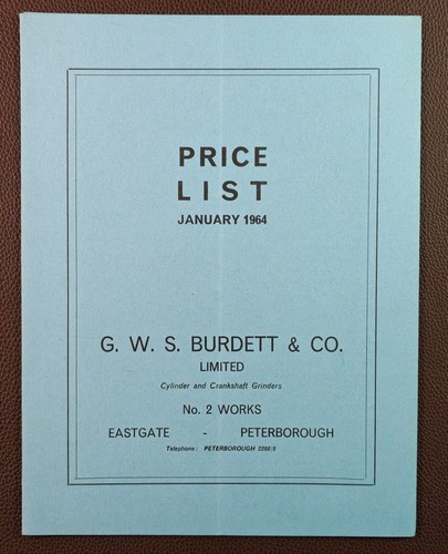 1964 burdett co - 1964, &