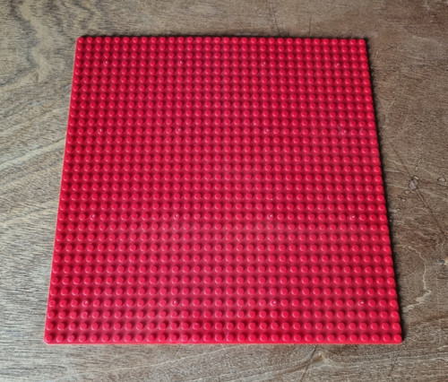 Large red base plate - large,