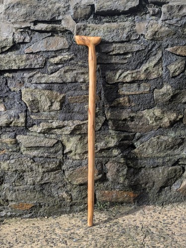 Spalted beechwood shillelagh - spalted,