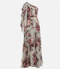 Marchesa Notte Floral Evening Gown UK 10 New Without Tags